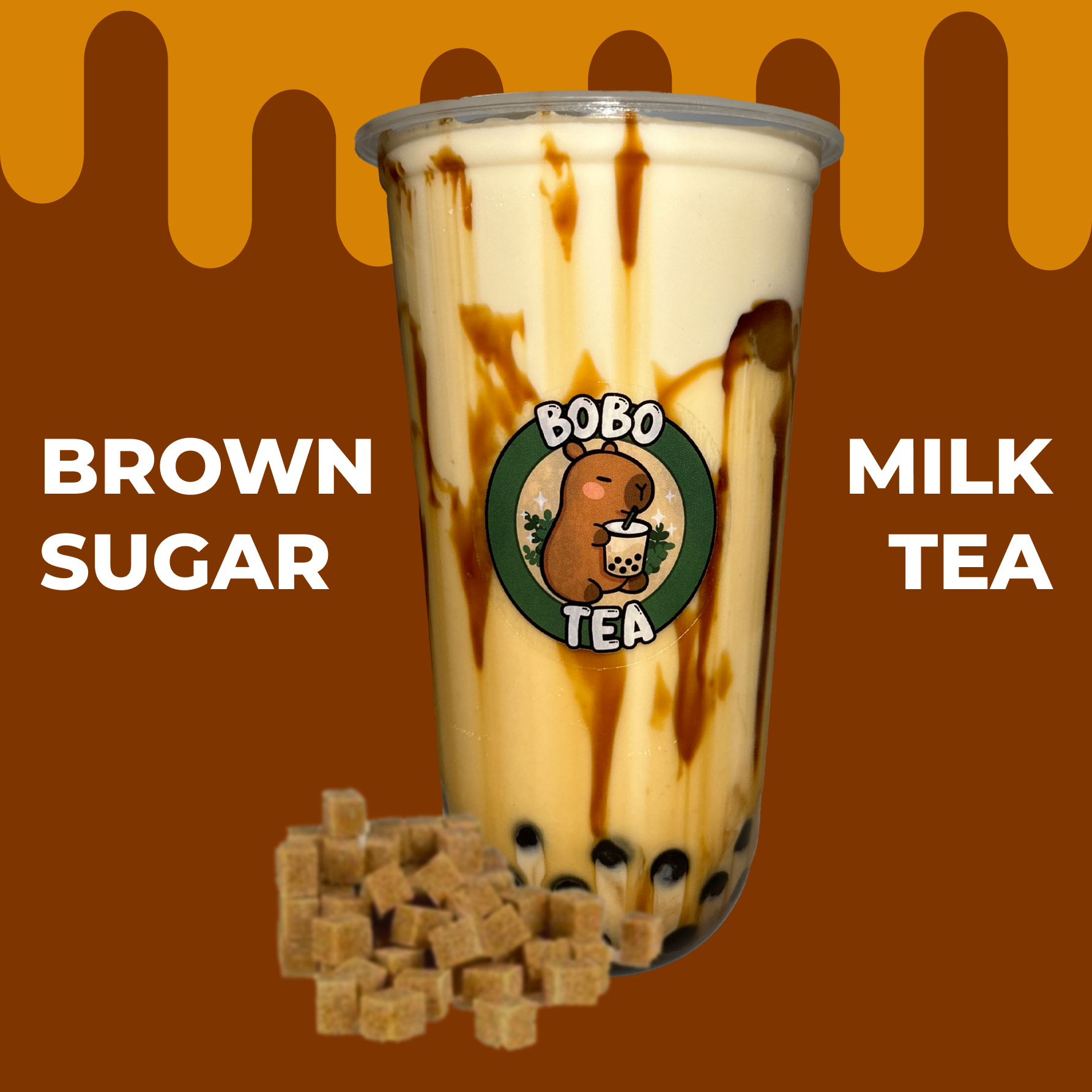 Brown Sugar Milk Tea Boba